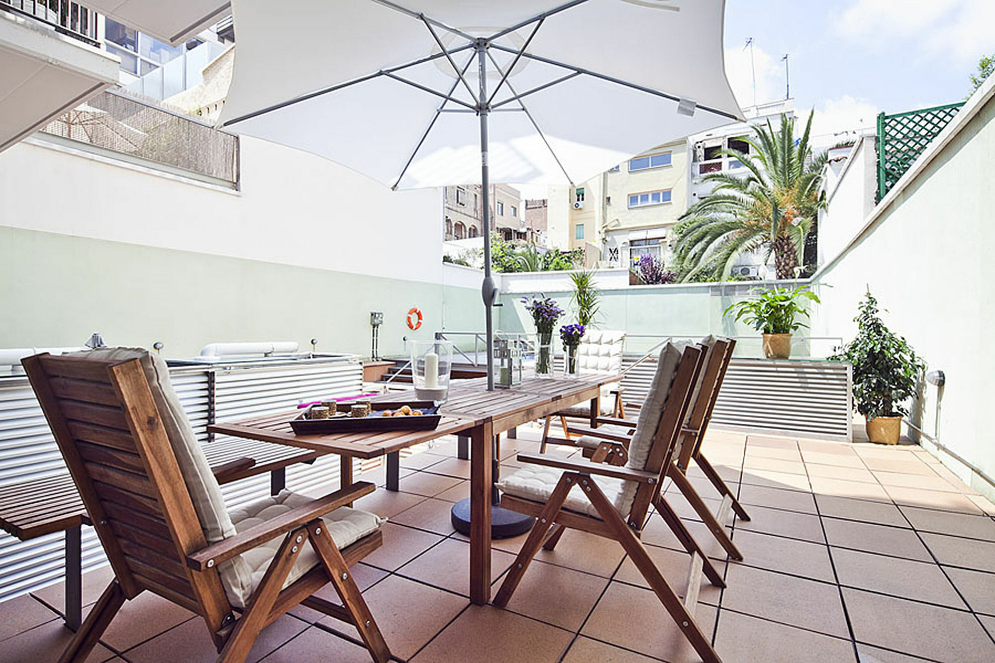 My Space Barcelona Gracia Pool Terrace Exterior foto